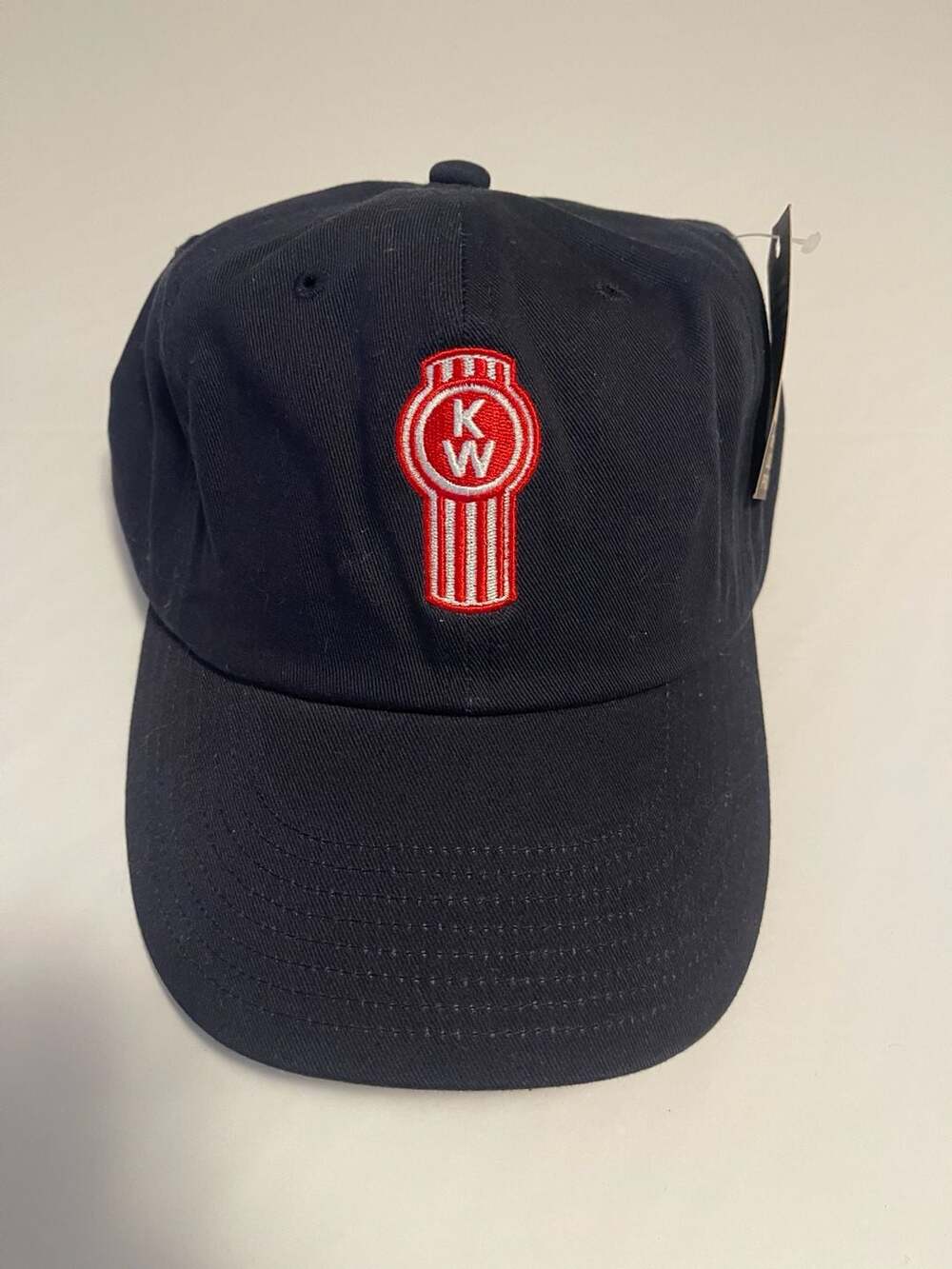 Kenworth The World's Best Embroidered Logo Black Baseball Cap